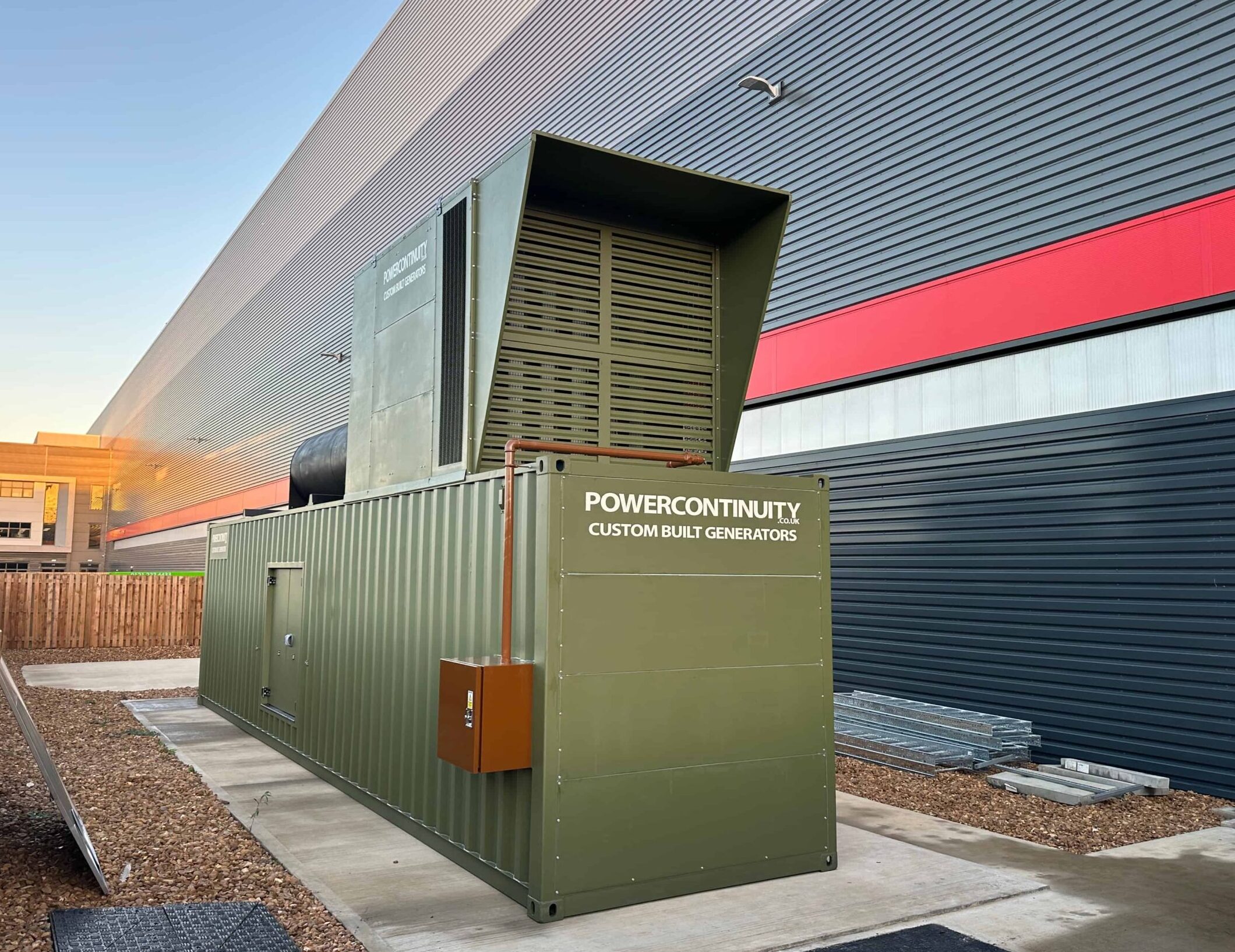 2MW Generator Installation