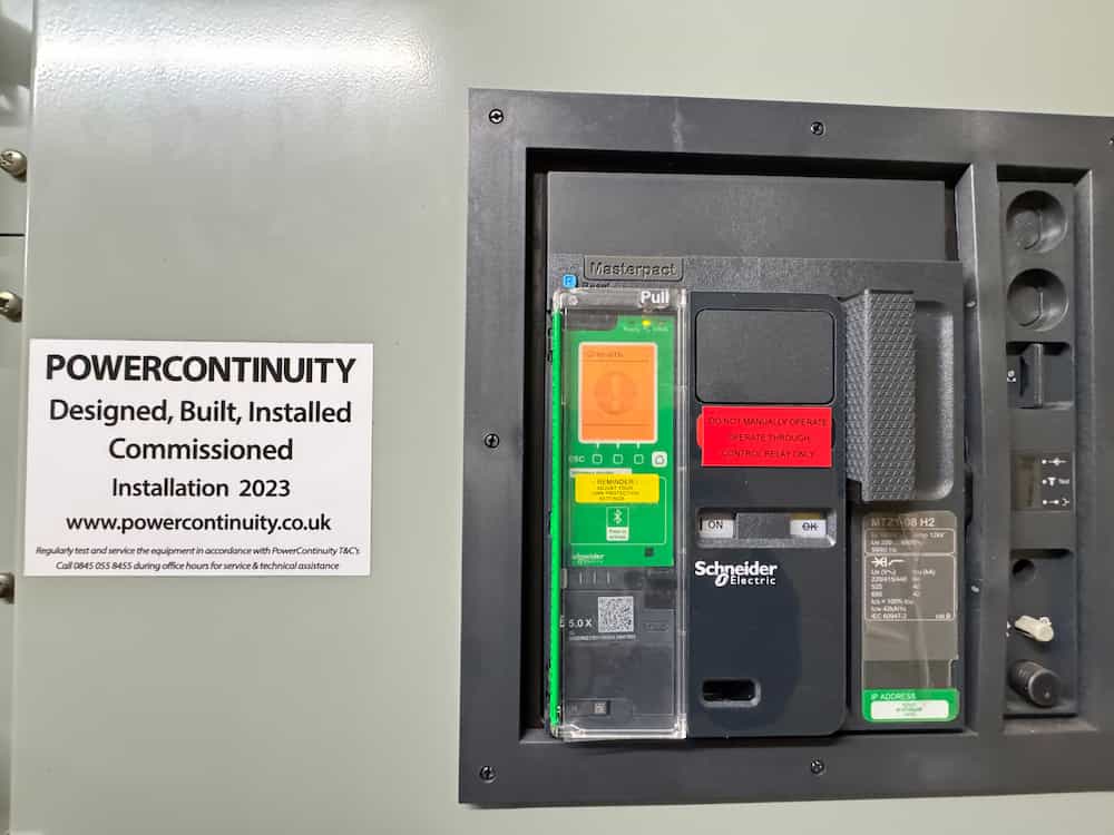 MCCB Masterpact 1250A Breaker Service