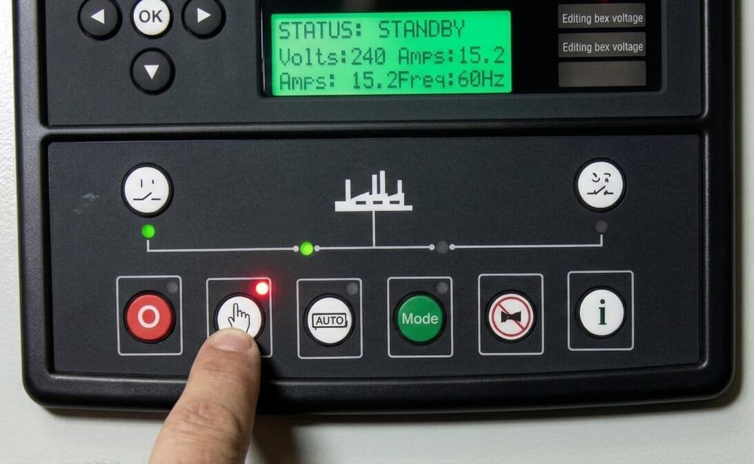 Power Continuity DSE 7310 Manual Button Full View