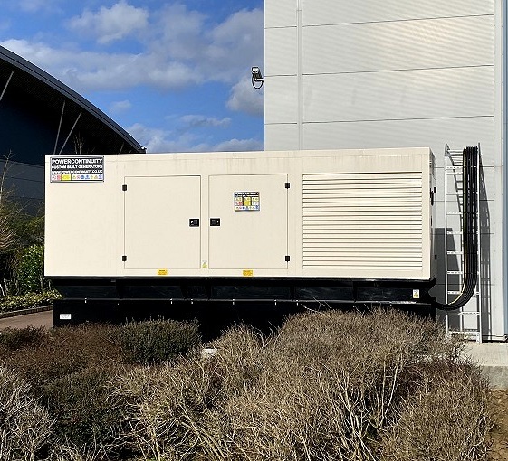 Power continuity 650kva canopied diesel generator