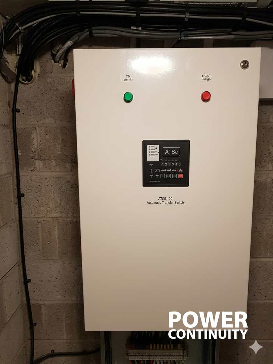 Power continuity amf panel