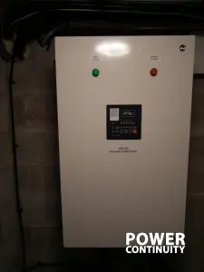 Power continuity amf panel