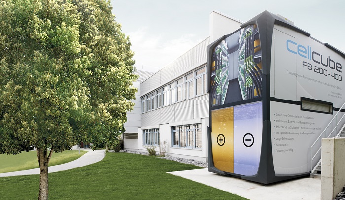 Power continuity cellcube vanadium flow battery