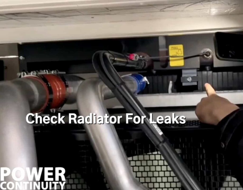 Generator Water Leaks – Potential Causes and Solutions – Power Continuity