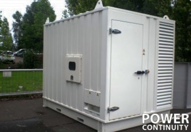 Power continuity containerised white diesel generator