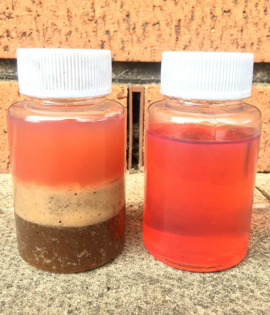 Power continuity contaminated fuel compared to clean fuel