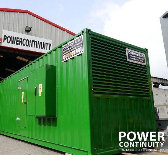 Power continuity custom built green generator
