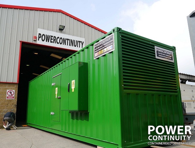 Power continuity custom built green generator