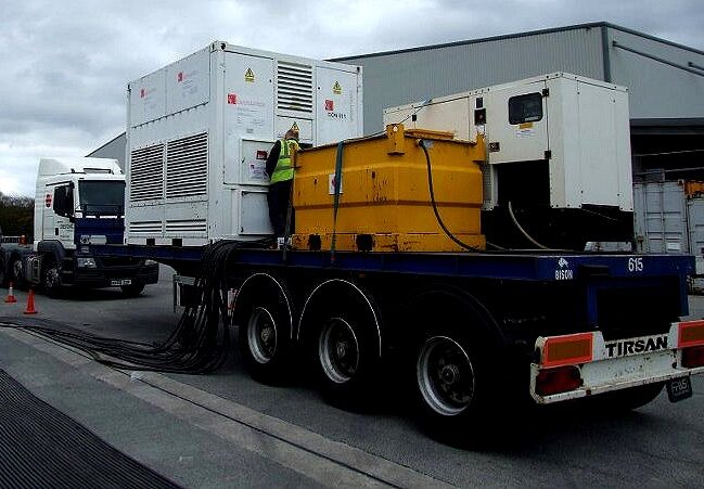 Power continuity delivery of a load bank