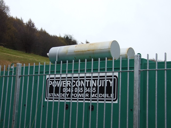 Power continuity diesel generator green container