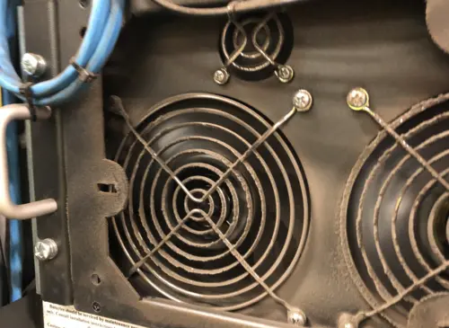 Power continuity dusty ups fans