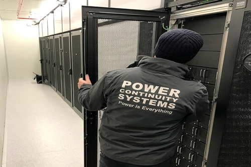 Power continuity engineer building a data center