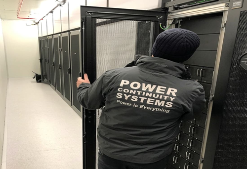 Power continuity engineer building a data center