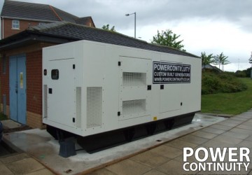 Power continuity fully installed 450kva canopied generator