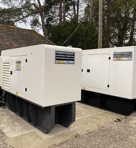 Power continuity g99 type b 200kva canopied generator