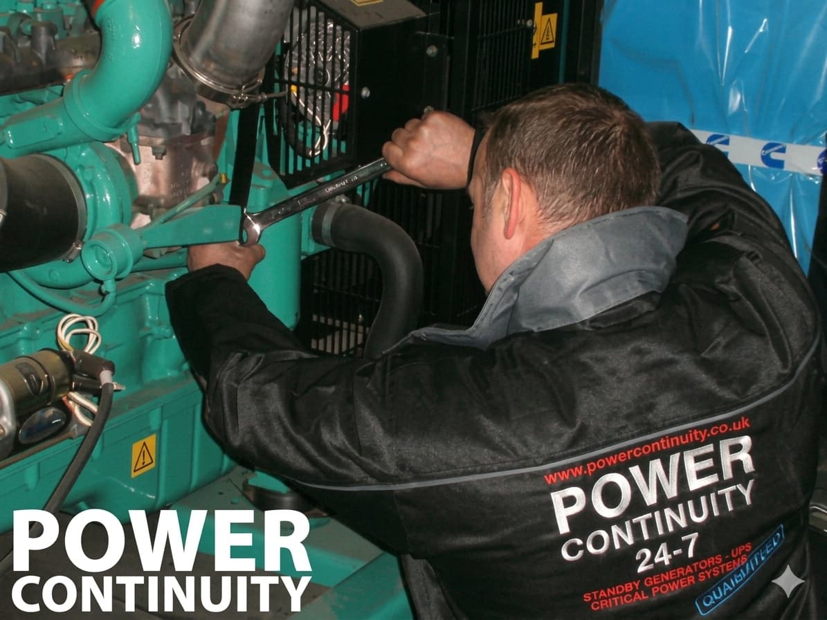 Power continuity generator hoses replacement