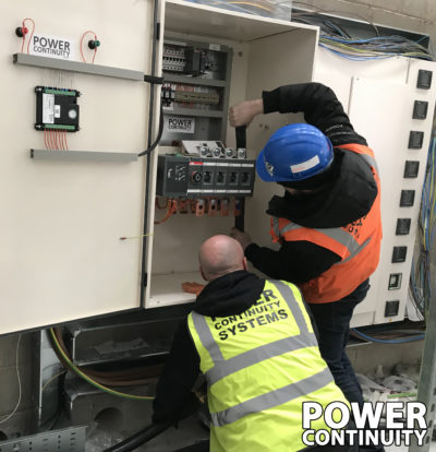 Power continuity installation