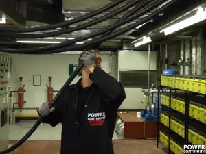 Power continuity knowledgebase batteries