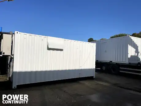 Power continuity life safety ups container