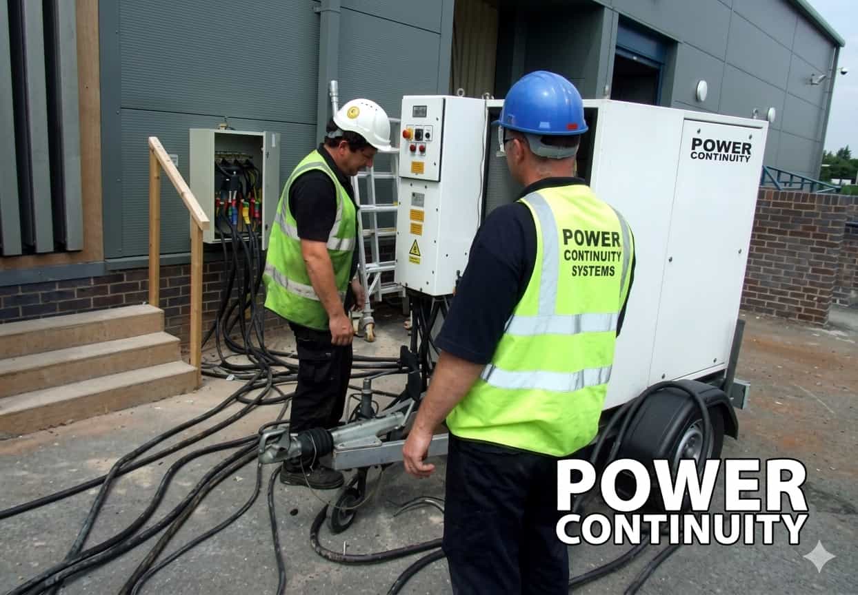 Power continuity load bank testing of generator