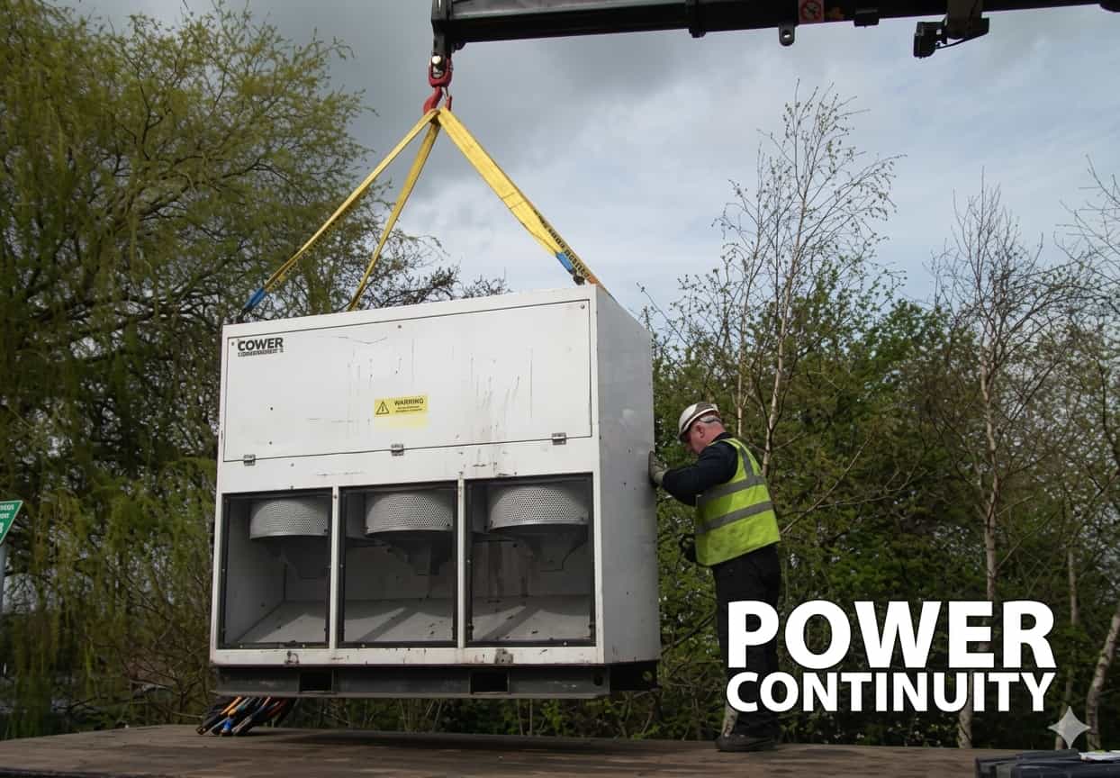 Power continuity load bank testing