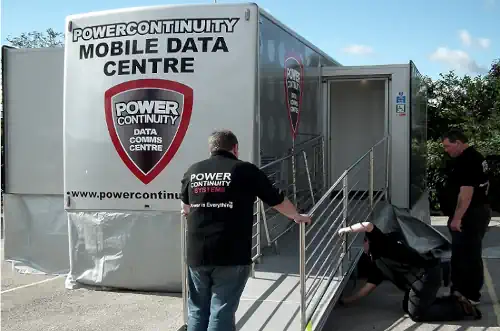 Power continuity mobile data centre