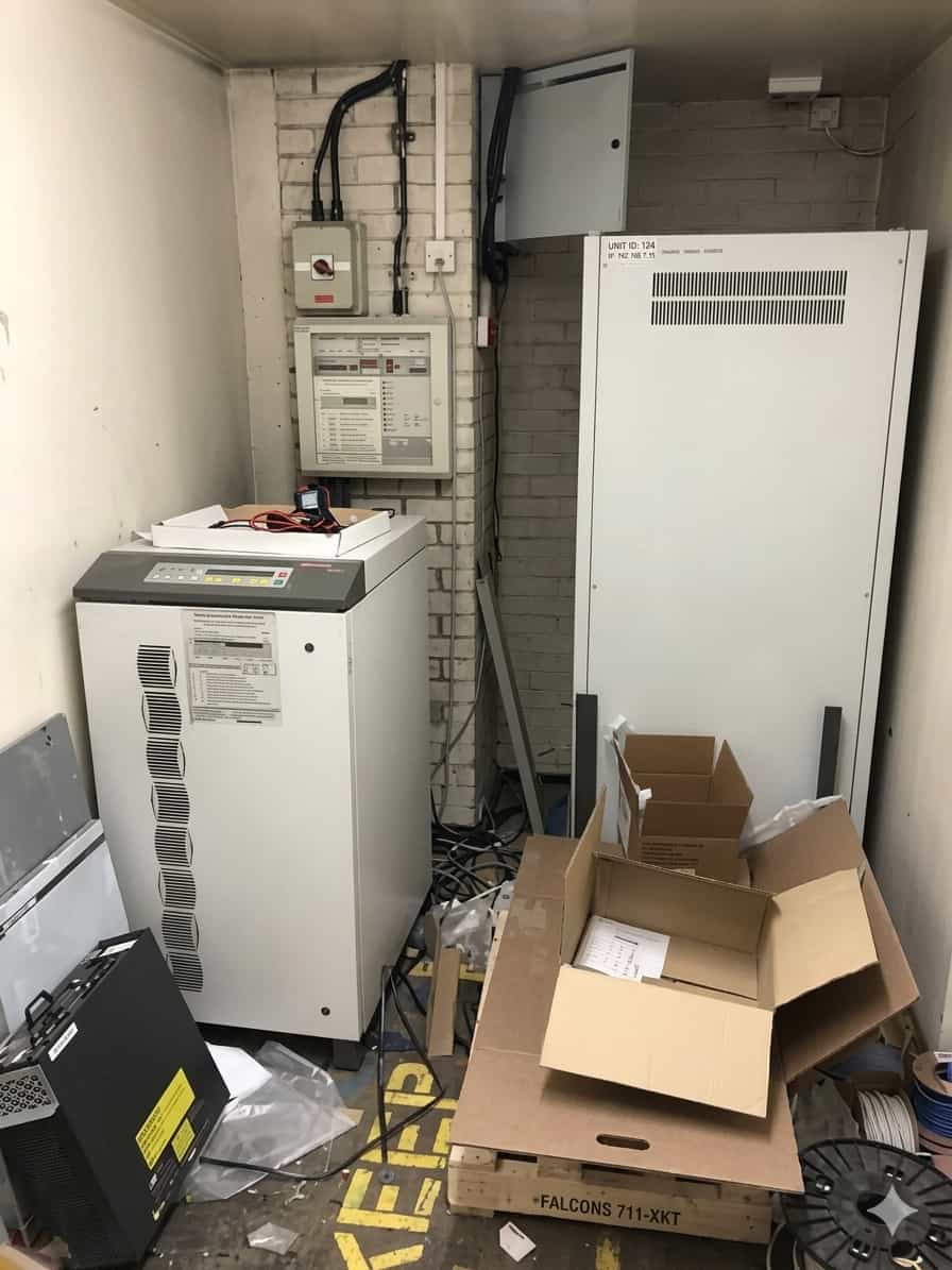 Power continuity overheating ups power system