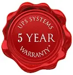 Power continuity provides 5 year warranty on ups systems