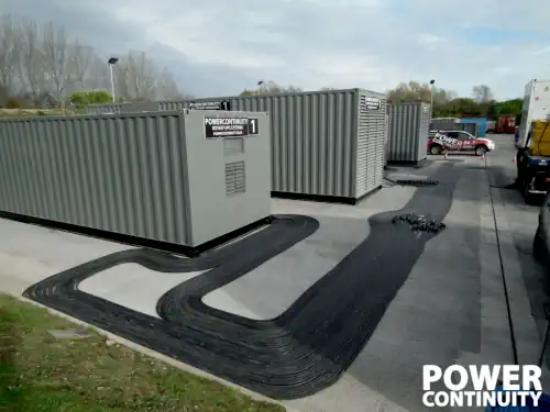 Power continuity rotary ups