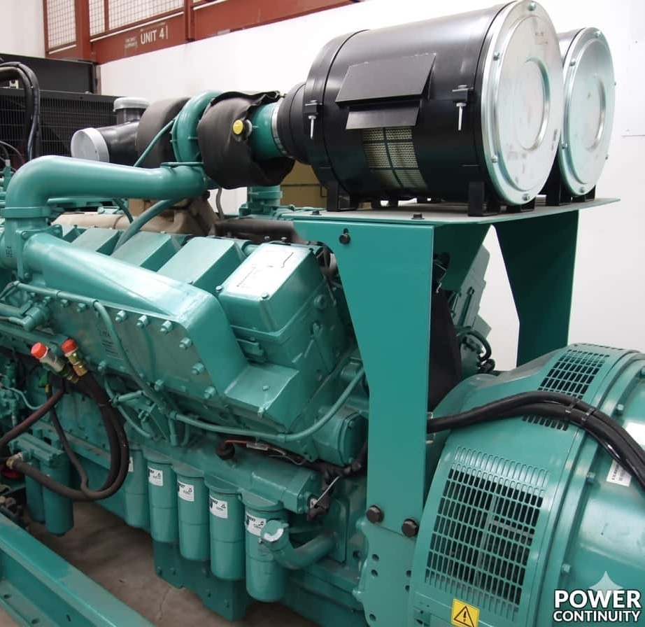 Power continuity standby diesel generators slim