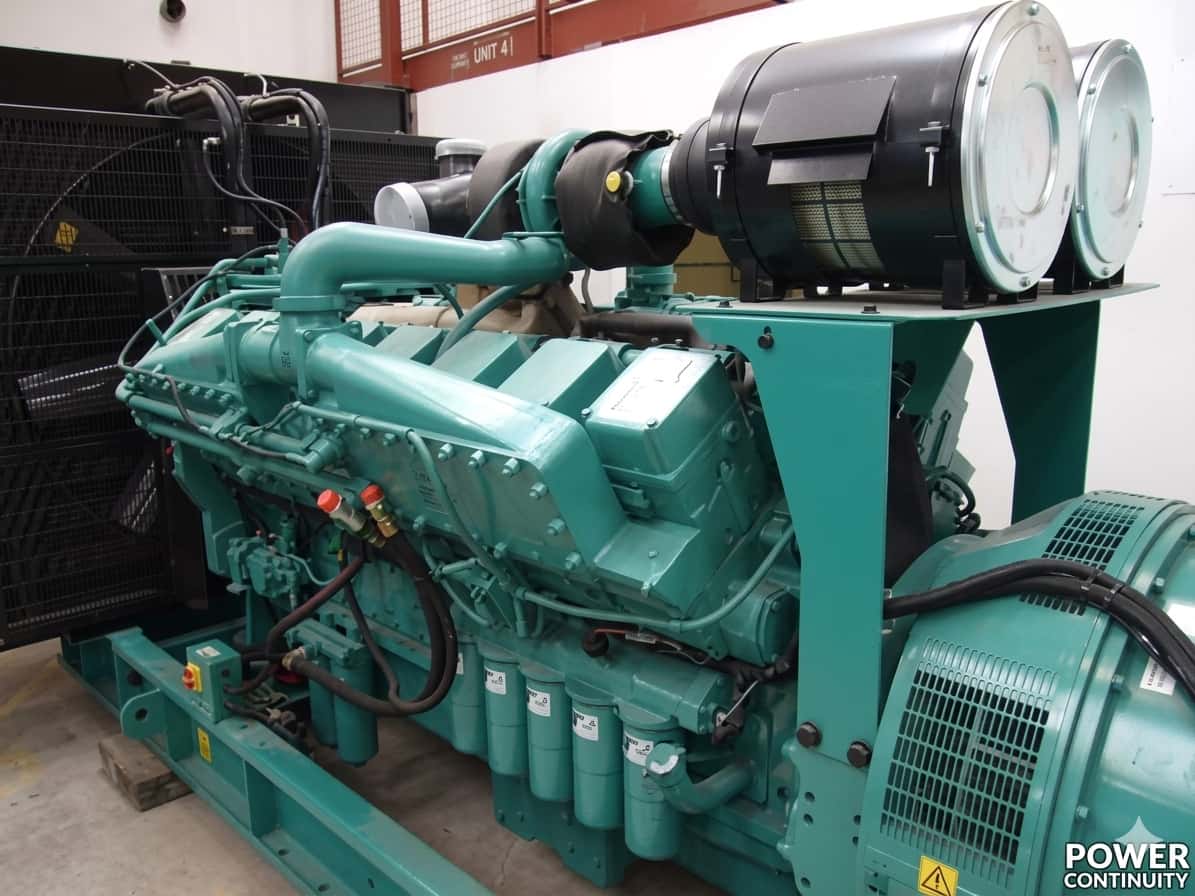 Power continuity standby diesel generators