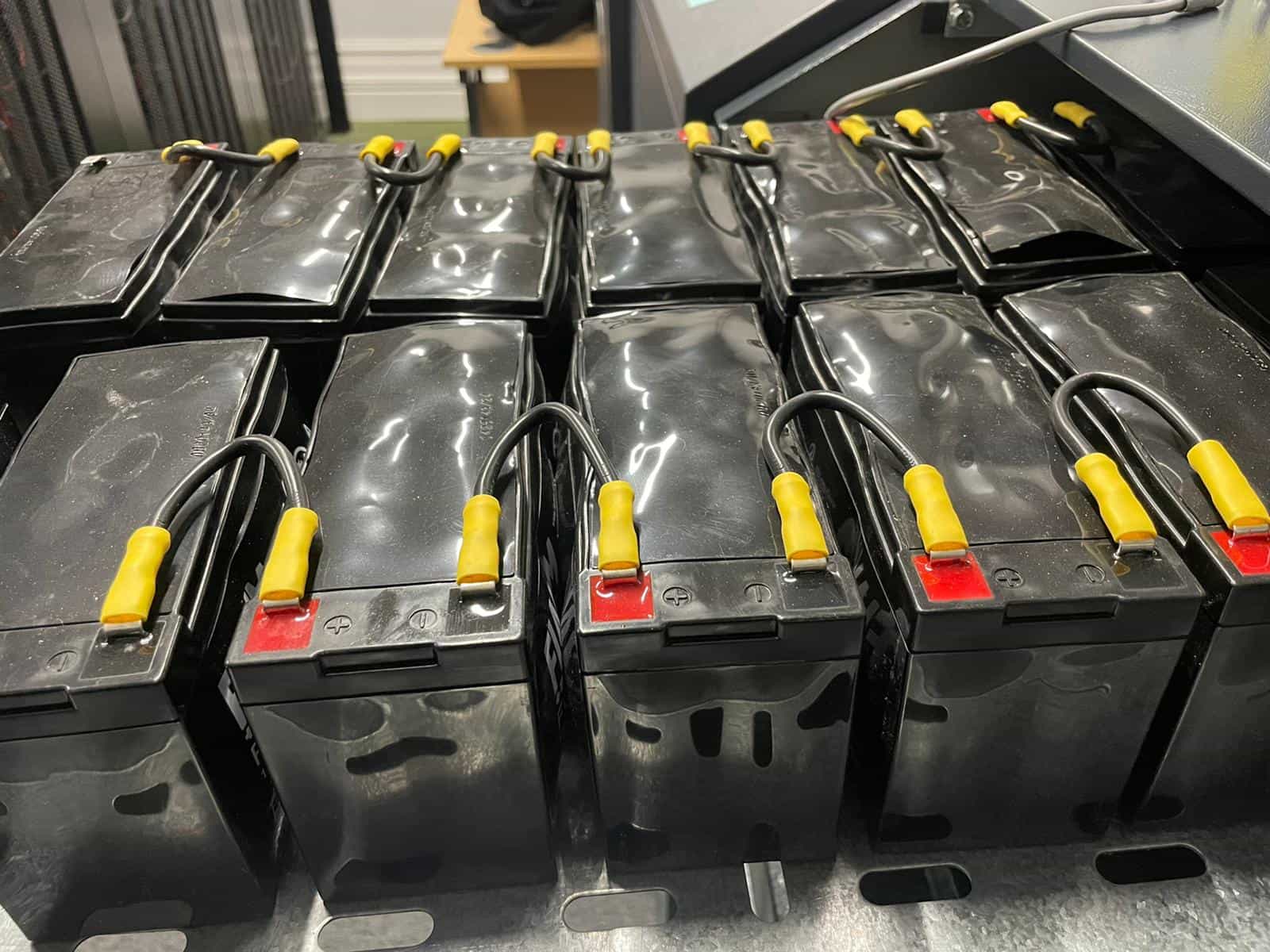 Power continuity swollen ups batteries