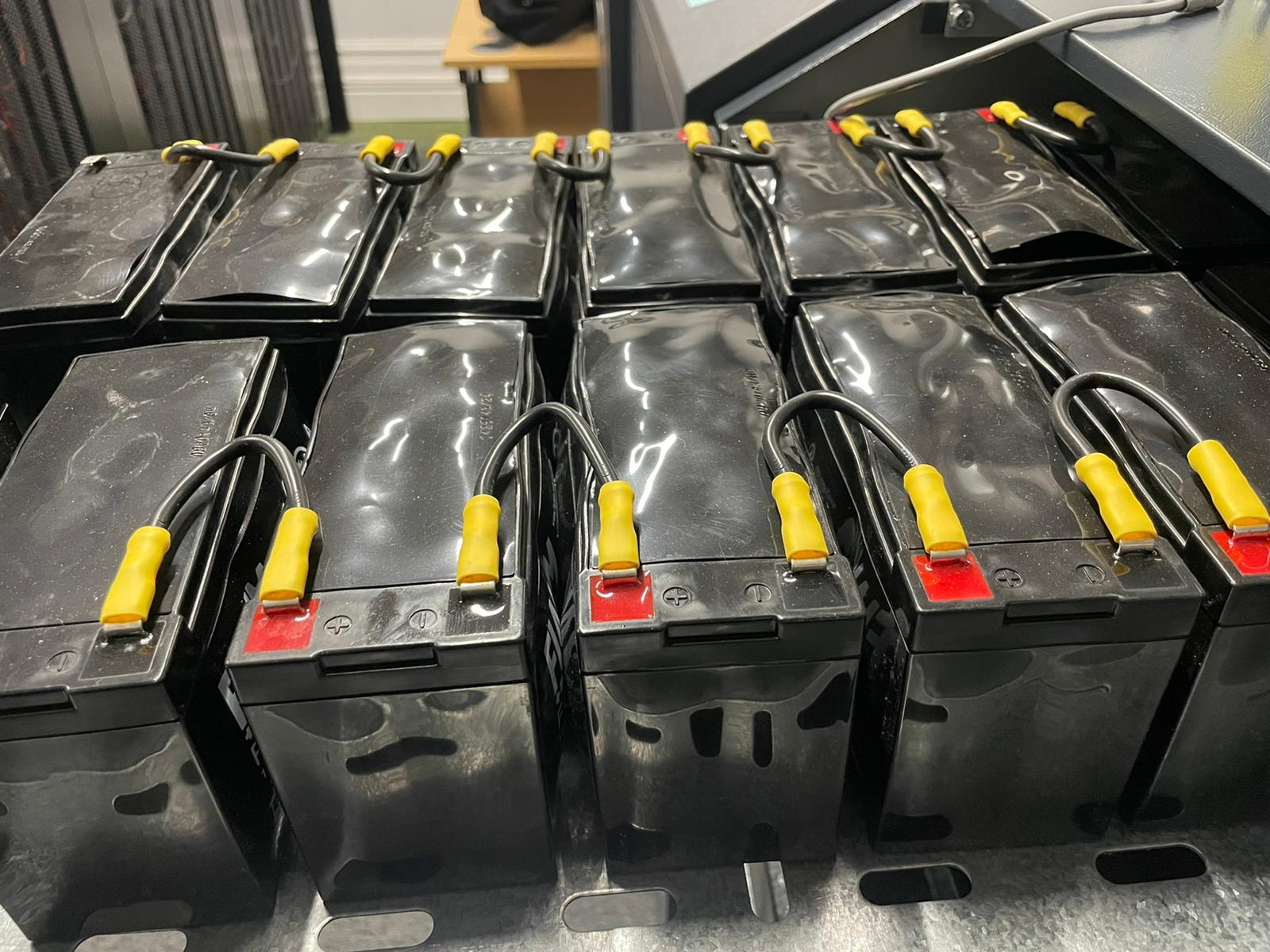 Power continuity swollen ups batteries