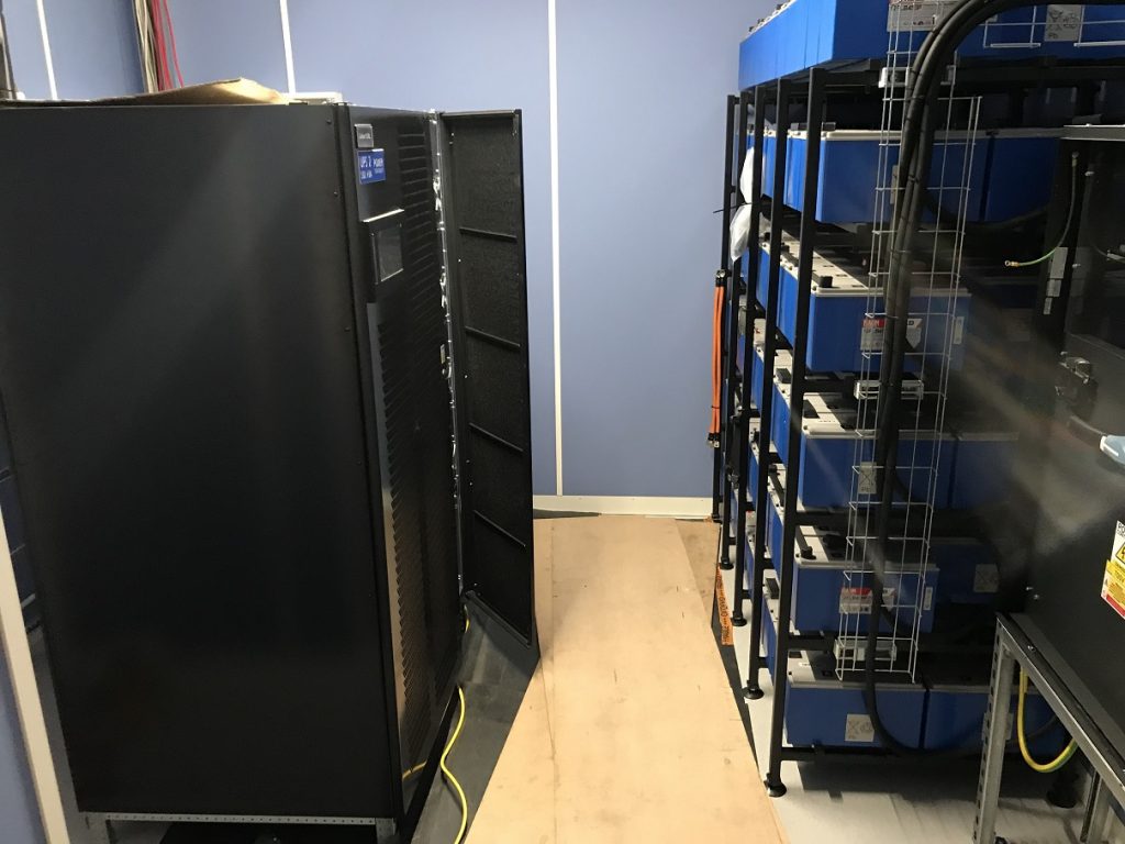 Power continuity ups and batteries