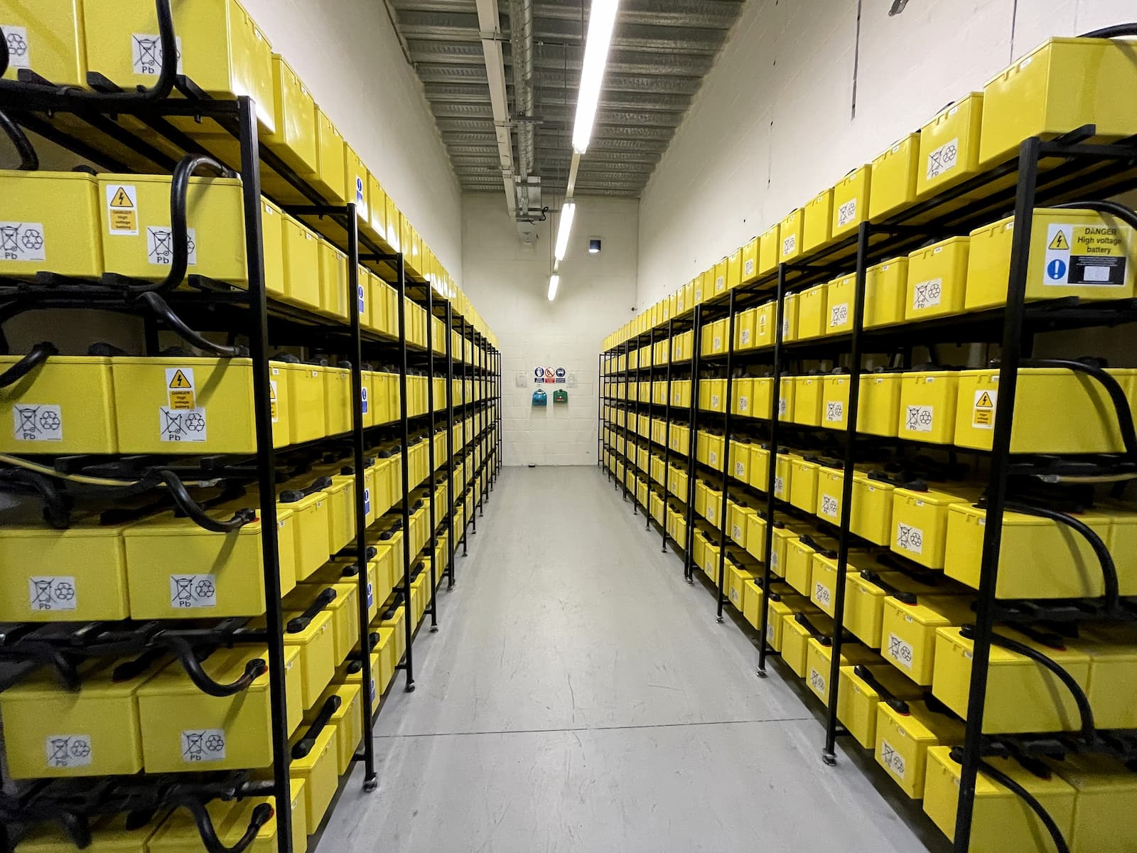 Power continuity ups battery maintenance