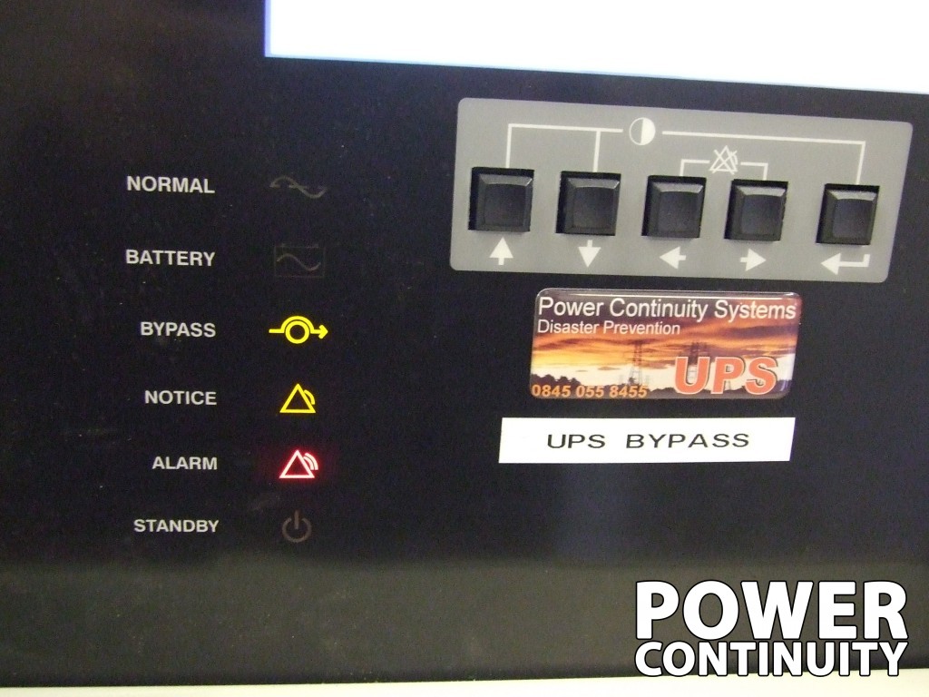Power continuity ups complete installation