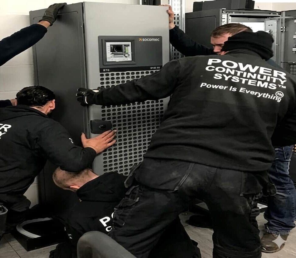 Power continuity ups removal by engineers