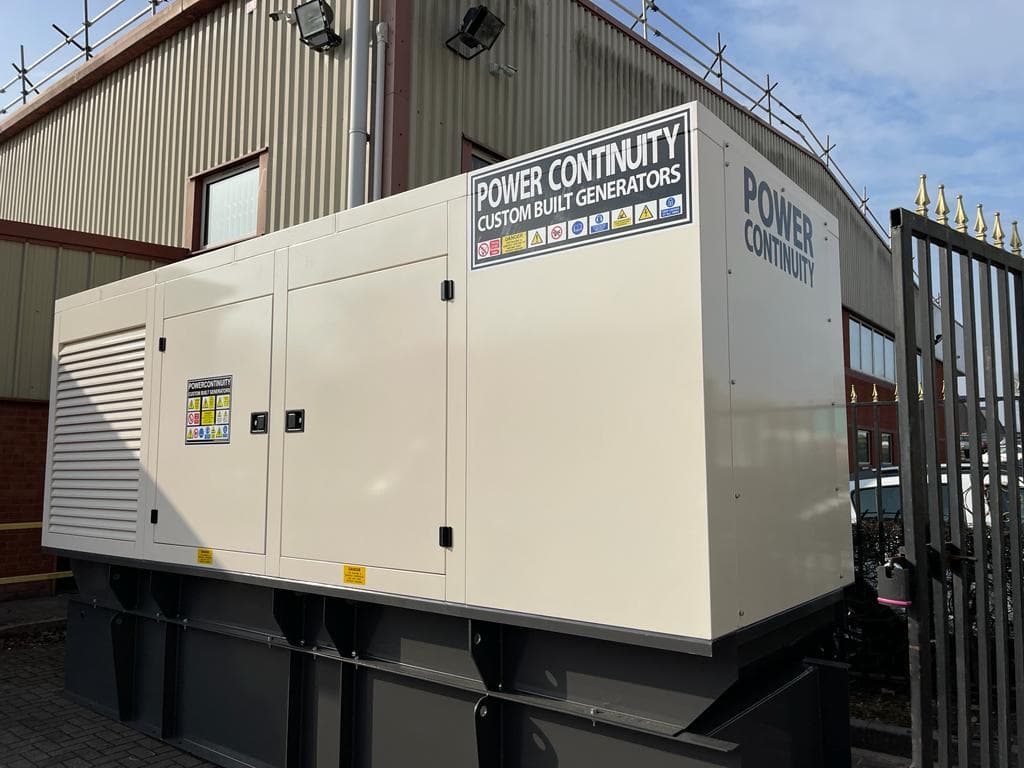 Power continuity white silent generator(1)